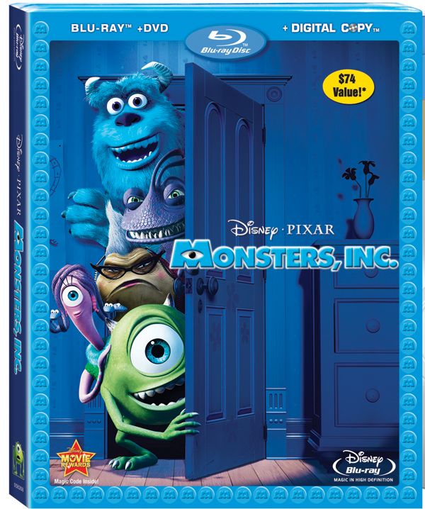 Monsters Inc. Blu-ray